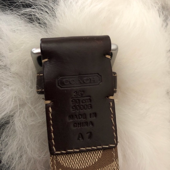 AUTHENTIC vintage coach women’s belt main image 4